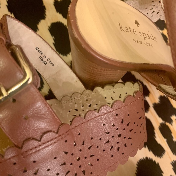 💗 KATE SPADE 💗Paula Lasercut Women’s Sz. 10.5 Excellent Condition - Picture 3 of 13